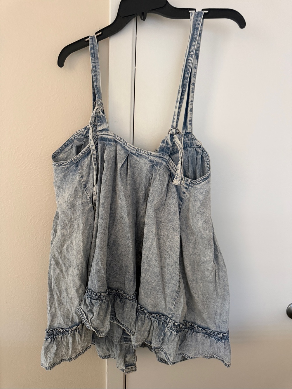 Free People Denim Tunic / Mini Dress - Picture 2 of 5